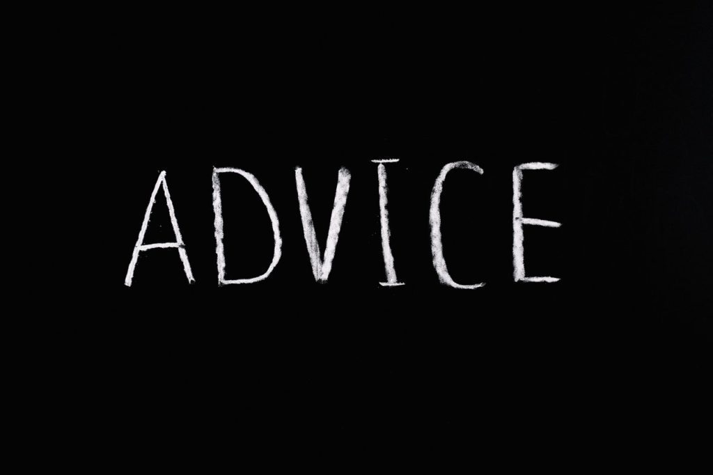 describe a time when you gave advice to someone