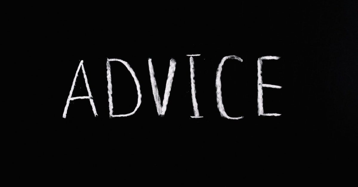 describe a time when you gave advice to someone